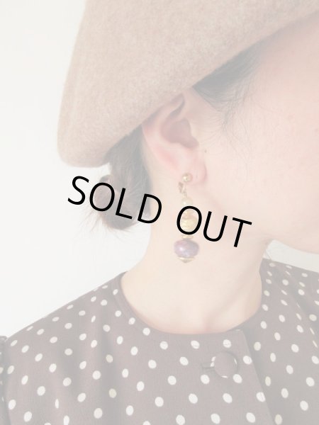 画像11: 【お仕立て品の1点モノ*】クラシカルな水玉セットアップ (11)