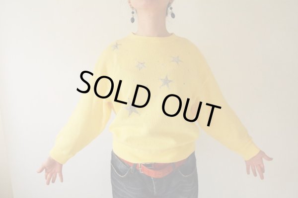 画像3: お星さまデザインのコットンニット (3)