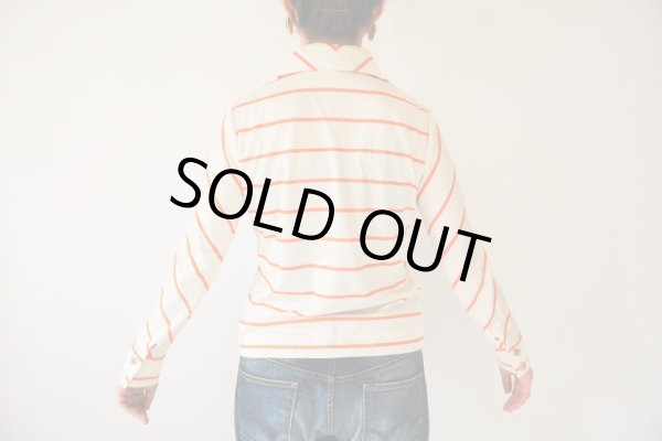 画像7: ビタミンオレンジのボーダーシャツ (7)