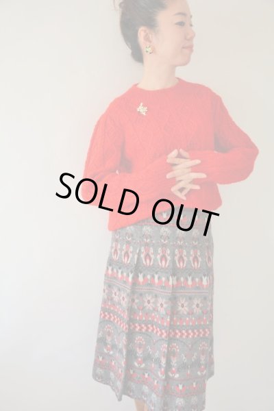 画像3: あったか素材のレトロ柄セット (3)