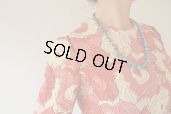 画像8: 【豪華1点モノはお呼ばれにも*】レースフラワーワンピース (8)