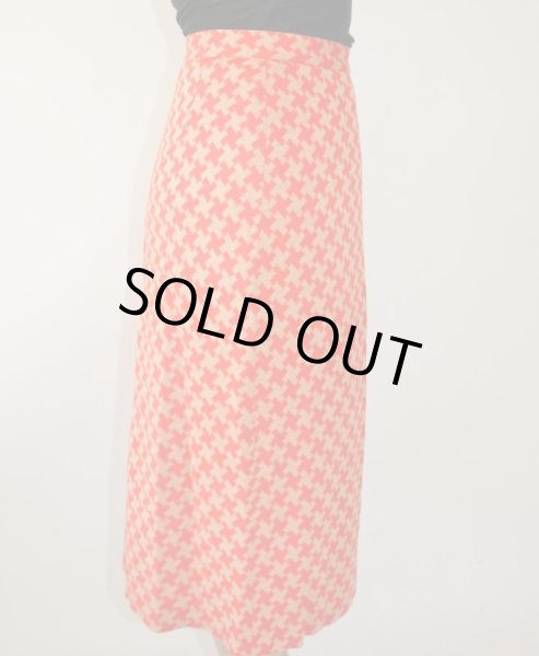 画像12: ツートンカラーのレトロ柄セットアップ (12)