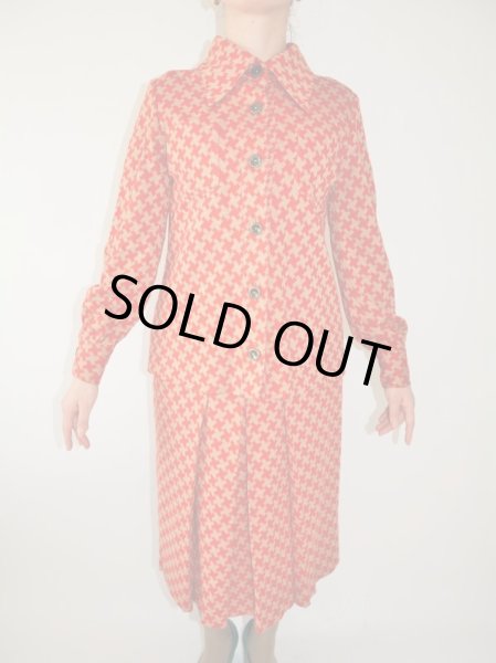 画像5: ツートンカラーのレトロ柄セットアップ (5)