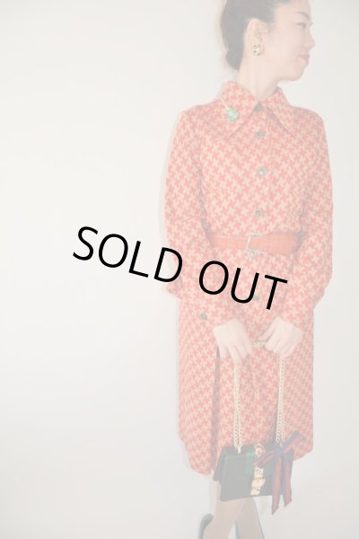 画像2: ツートンカラーのレトロ柄セットアップ (2)