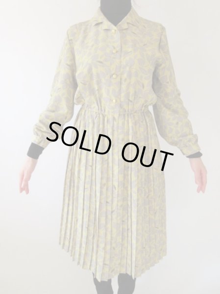 画像3: 【13号size*】大人クラシカルな花柄ワンピース  (3)