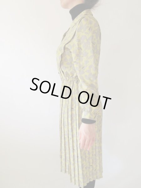 画像4: 【13号size*】大人クラシカルな花柄ワンピース  (4)