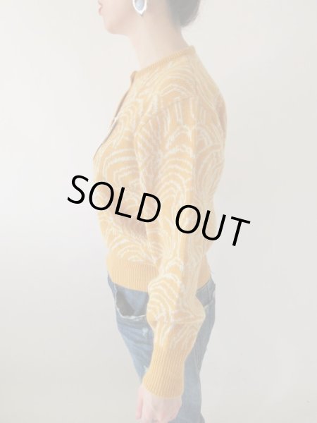 画像3: 【Dead stock*】レトロマスタードニット (3)