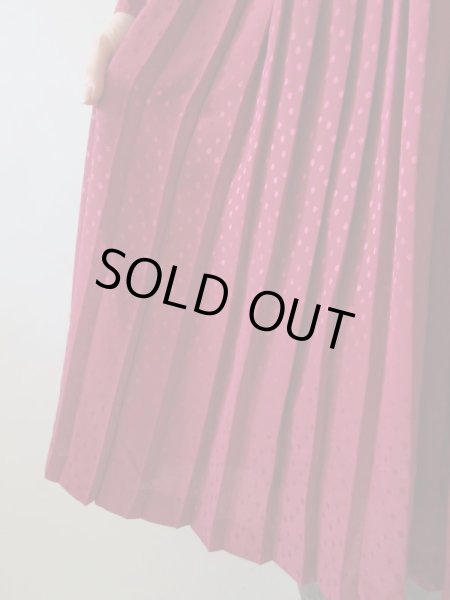 画像8: 【11号size*】大人クラシカルな水玉ワンピース  (8)