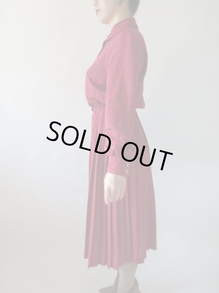 画像4: 【11号size*】大人クラシカルな水玉ワンピース  (4)