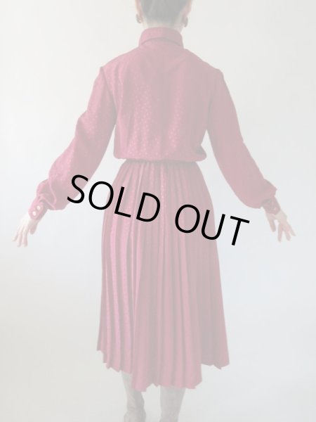 画像5: 【11号size*】大人クラシカルな水玉ワンピース  (5)