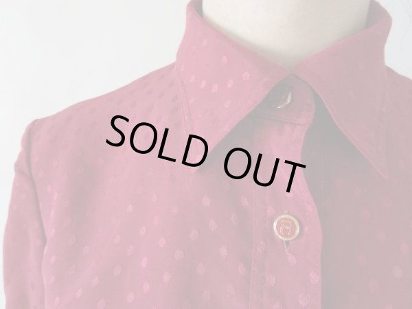 画像6: 【11号size*】大人クラシカルな水玉ワンピース  (6)