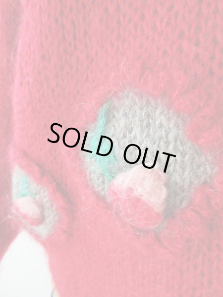 画像8: 【大人も二度見する*】立体お花モチーフニット (8)