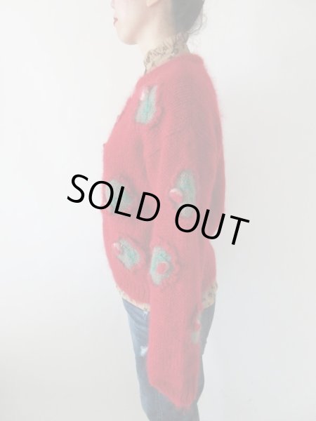 画像5: 【大人も二度見する*】立体お花モチーフニット (5)