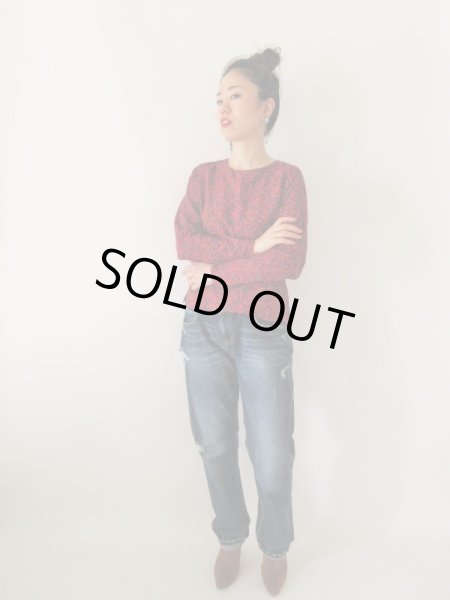 画像2: 【個性弾ける１着*】アートデザインブラウス (2)