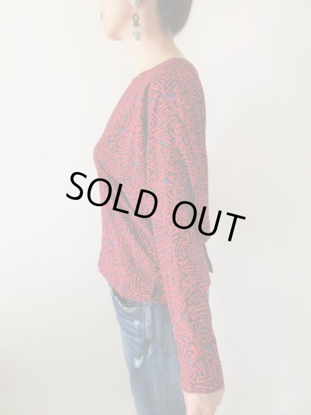 画像5: 【個性弾ける１着*】アートデザインブラウス (5)