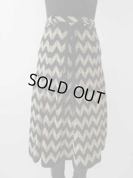 画像3: 【ドイツのvintage*】ベルトセットのスカート (3)