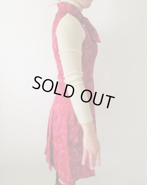 画像4: 【マゼンダピンクの誘惑*】ボックスプリーツワンピース  (4)