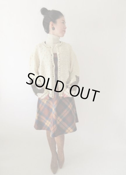 画像8: 【チャーミングに楽しむ*】キャメルチェックのワンピース (8)