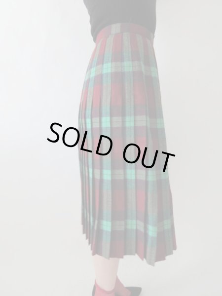 画像4: 【定番チェックの安定感*】クラシカルチェックスカート (4)