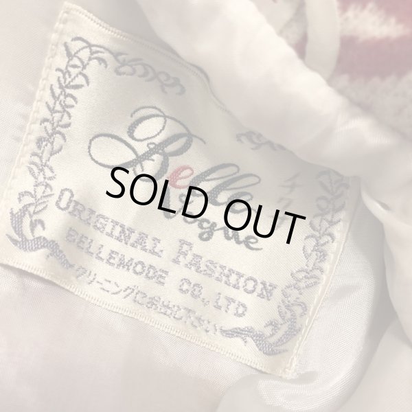 画像13: 【人気の千鳥柄*】バイカラーセットアップ (13)