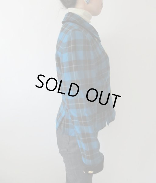 画像4: 【奇跡のアレンジ自在*】大人顔のチェック柄ジャケット (4)