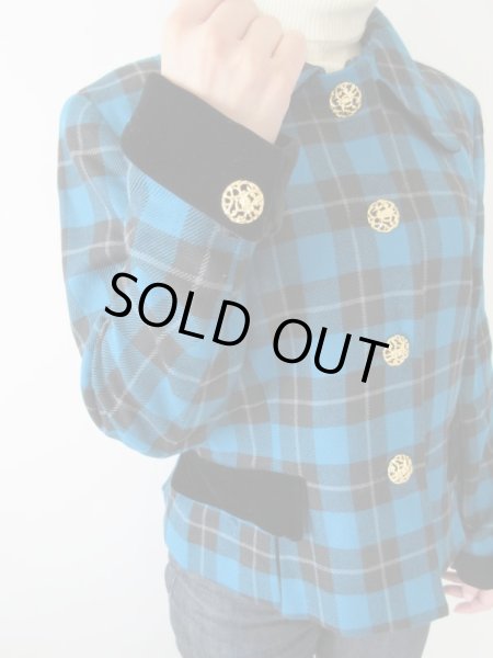 画像8: 【奇跡のアレンジ自在*】大人顔のチェック柄ジャケット (8)