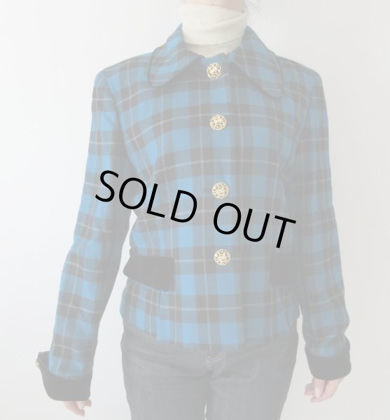 画像3: 【奇跡のアレンジ自在*】大人顔のチェック柄ジャケット (3)