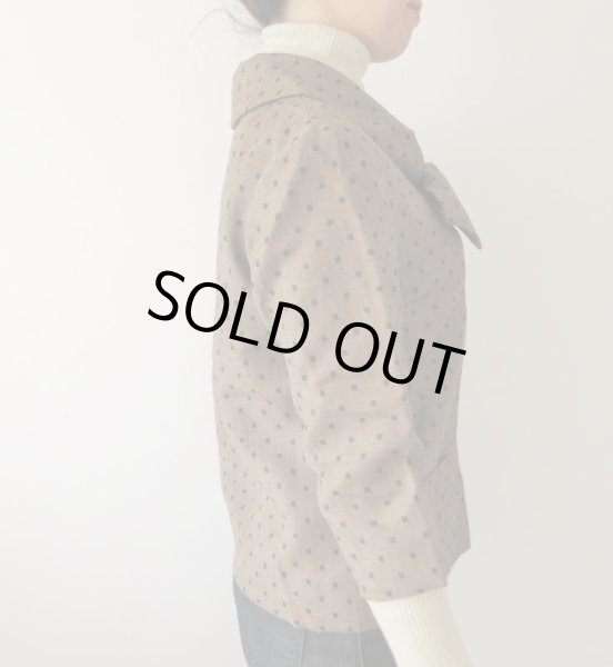 画像4: 【クラシカルに決めたい日に*】ワンポイントリボンのジャケット (4)