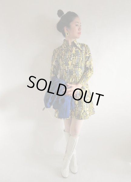 画像3: 【このインパクトが欲しかった*】レトロデザインワンピ (3)