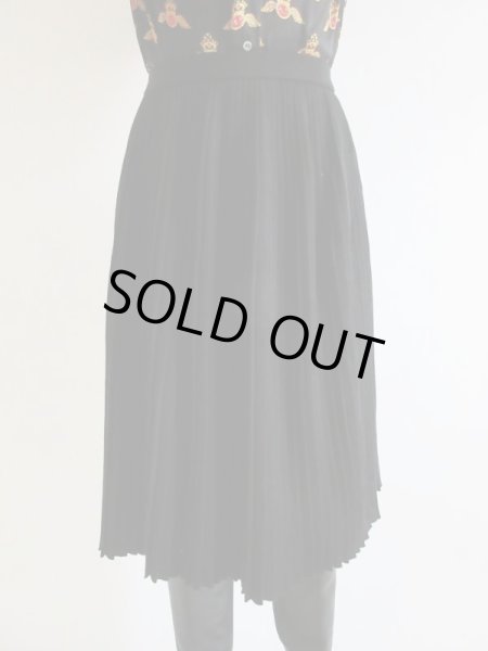 画像4: 【伸縮性バンザイ*】ウエストゴムのプリーツスカート (4)