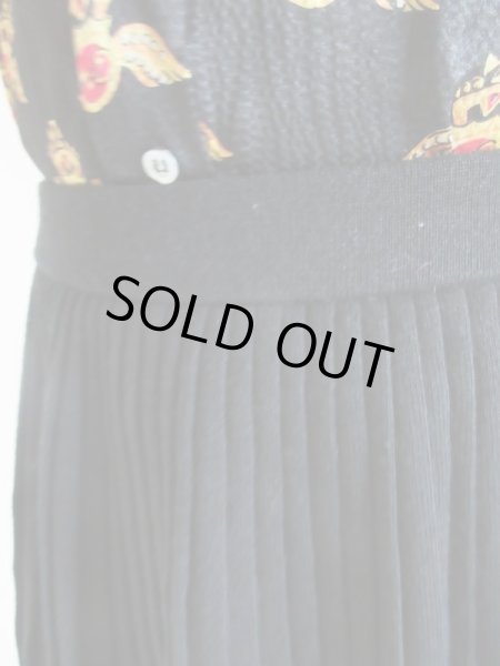 画像7: 【伸縮性バンザイ*】ウエストゴムのプリーツスカート (7)