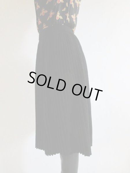 画像5: 【伸縮性バンザイ*】ウエストゴムのプリーツスカート (5)