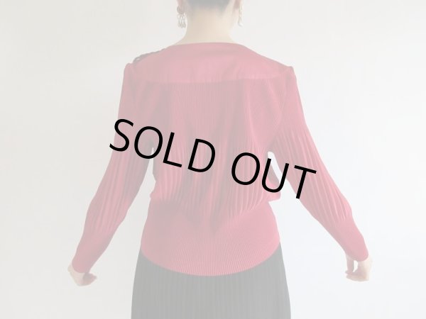 画像8: フラワー装飾カットソー (8)