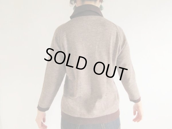 画像5: 【春先までどうぞ*】１３号シンプル切り替えニット (5)