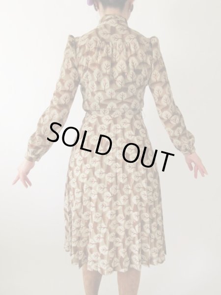 画像6: 【ボウタイの誘惑*】木に咲くお花ワンピース  (6)