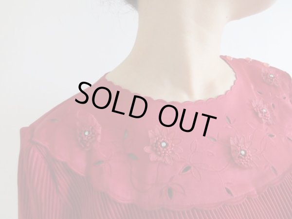 画像9: フラワー装飾カットソー (9)