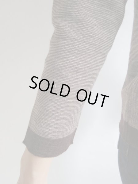 画像7: 【春先までどうぞ*】１３号シンプル切り替えニット (7)