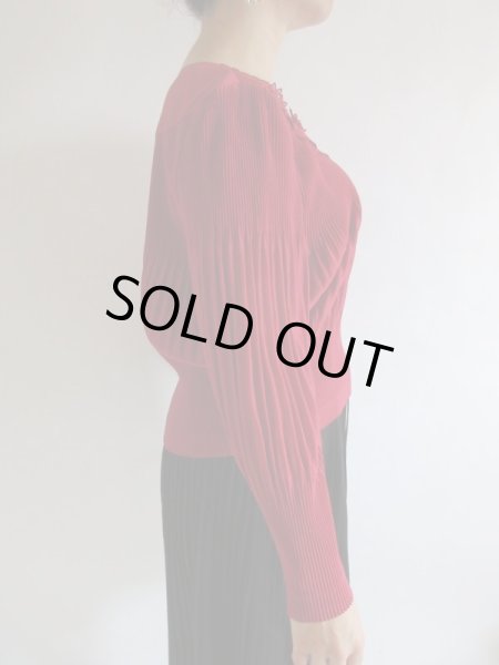 画像7: フラワー装飾カットソー (7)