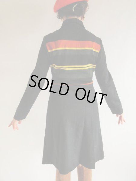 画像5: 【自慢したくなる1着*】レトロカラーボーダーワンピース (5)