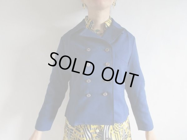 画像3: 【差し色使いに*】シンプルデザインのレトロジャケット (3)