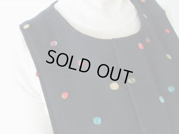 画像6: 【水玉のニュアンス*】立体水玉ワンピース (6)