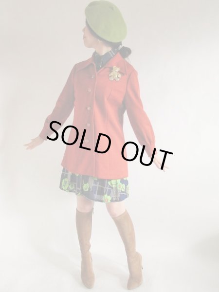 画像2: 【飽きがこないシンプルデザイン*】シンプルレトロアウター (2)