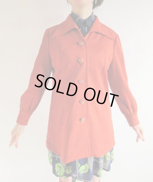 画像3: 【飽きがこないシンプルデザイン*】シンプルレトロアウター (3)