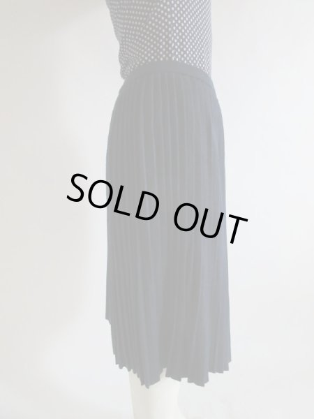 画像4: 【シンプルis Best*】ウエストゴムのプリーツスカート (4)