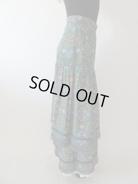 画像4: 【一気にあか抜け*】西ドイツ製マキシ丈スカート (4)