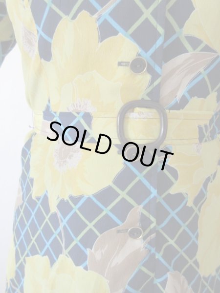 画像7: 【カラフル好きやねん*】レトロフラワーワンピ (7)