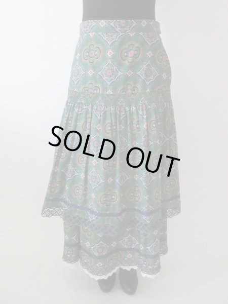 画像3: 【一気にあか抜け*】西ドイツ製マキシ丈スカート (3)