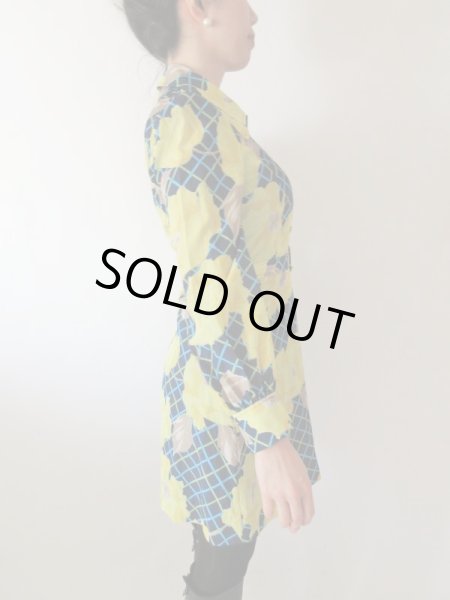 画像3: 【カラフル好きやねん*】レトロフラワーワンピ (3)