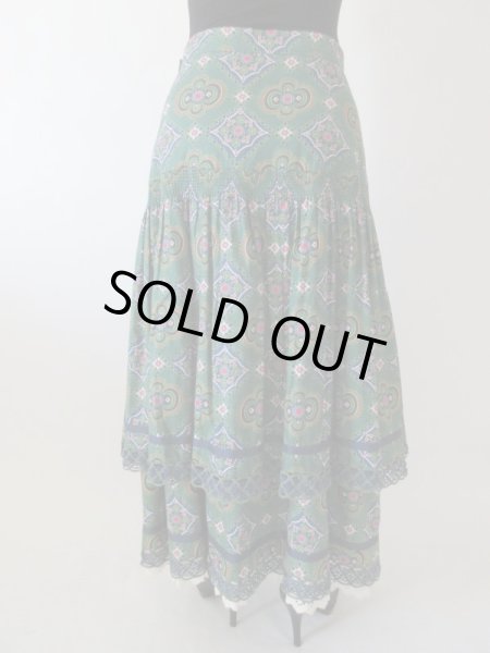 画像5: 【一気にあか抜け*】西ドイツ製マキシ丈スカート (5)