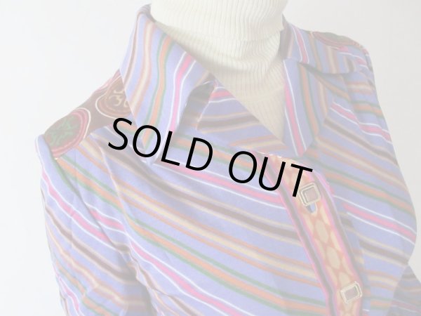 画像7: 【大胆な色使い*】カラフル配色ワンピ (7)